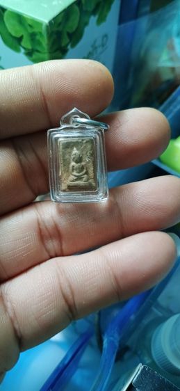 พระผงพิมพ์สี่เหลื่อมเล็ก ไม่ทราบที่เก่ามาก รูปที่ 2