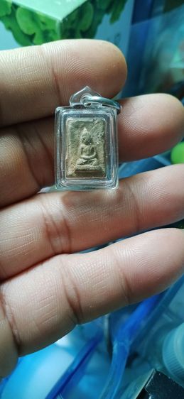 พระผงพิมพ์สี่เหลื่อมเล็ก ไม่ทราบที่เก่ามาก รูปที่ 4