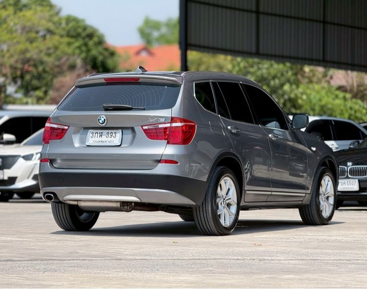 BMW X3 2013 2.0 xDrive20d Highline 4WD Utility-car ดีเซล ไม่ติดแก๊ส เกียร์อัตโนมัติ เทา รูปที่ 4