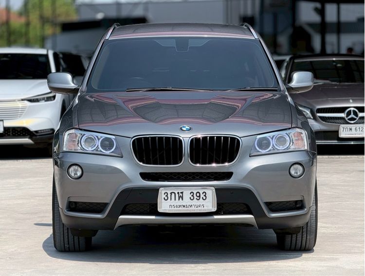 BMW X3 2013 2.0 xDrive20d Highline 4WD Utility-car ดีเซล ไม่ติดแก๊ส เกียร์อัตโนมัติ เทา รูปที่ 2