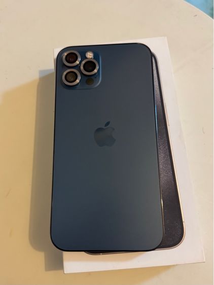  IPhone 12 Pro แบตเตอรี่ 92 สี Pacific Blue พร้อมใช้งาน เครื่องสวย นัดรับ-ส่งได้ ปลอดภัย รูปที่ 3