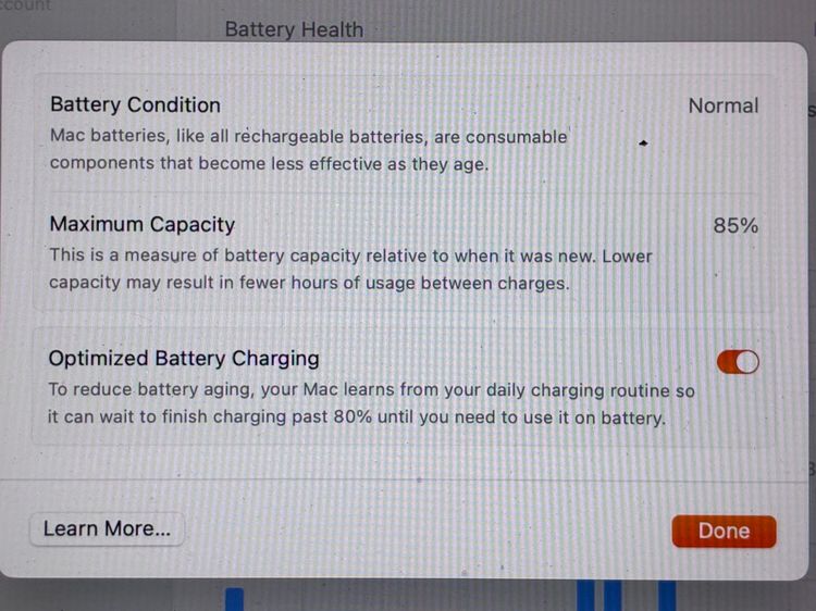 Macbook Air M1  ประกันเยอะถึง กันยายน รูปที่ 10