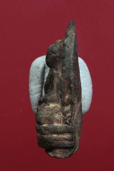 พระรอดลำพูนสวยๆค่ะเก่าค่ะ รูปที่ 4