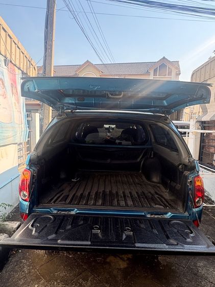 Mitsubishi Triton 2009 2.4 GLS Plus Pickup เบนซิน ไม่ติดแก๊ส เกียร์ธรรมดา ฟ้า รูปที่ 4