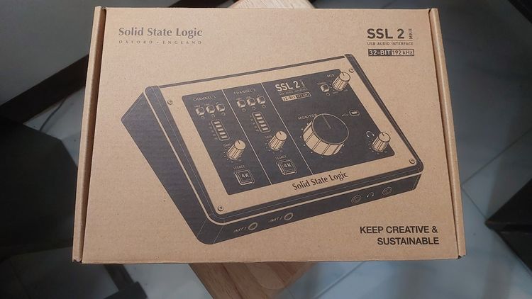 SSL 2 MKII Sound divice สำหรับ บันทึกเสียง
