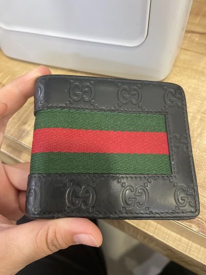 Gucci ลาย GG ผ้าแถบเขียว-แดง รูปที่ 5