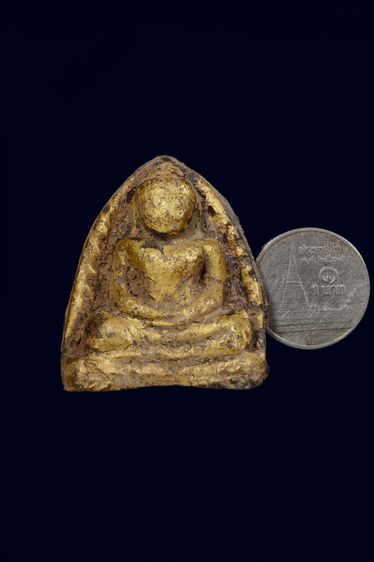 หลวงพ่อโตเนื้อดินลงทอง รูปที่ 2