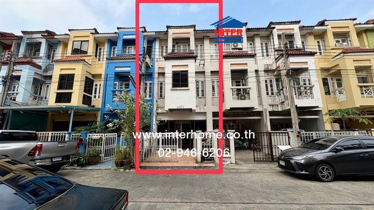 ทาวน์โฮม 3 ชั้น 18 ตร.ว. ทาวน์โฮม ซอยรามอินทรา34 แยก10 ถนนรามอินทรา34 เขตบางเขน กรุงเทพมหานคร