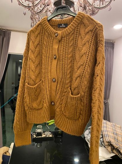 ชาแนล เสื้อไหมพรมฝรั่งเศส ถัก สวยมากๆค่ะ รูปที่ 3