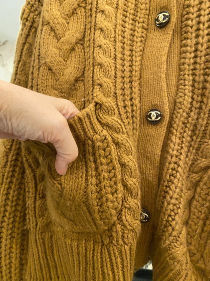 ชาแนล เสื้อไหมพรมฝรั่งเศส ถัก สวยมากๆค่ะ รูปที่ 5