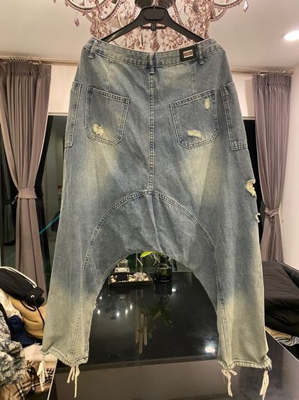 กุชชี่ (ติดจองค่ะ)เดนิมทรงฮาเร็ม เนื้อผ้ายีนส์อย่างดี สภาพใหม่เอี่ยม รูปที่ 3