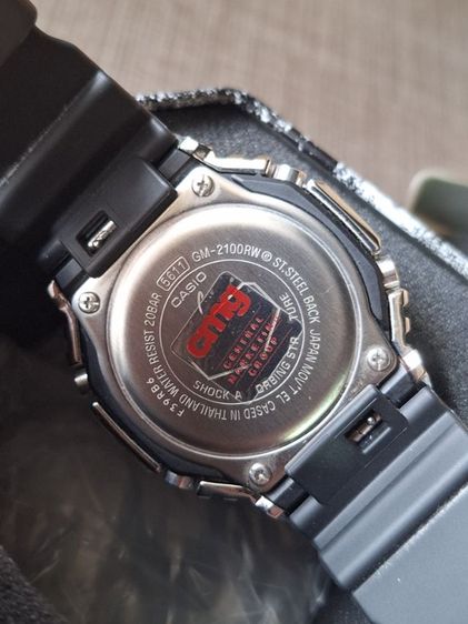 เงิน G-Shock ขายนาฬิกาข้อมือ ยี่ห้อ casio g shock รุ่น GM 2100RW 1ADR ของแท้ สภาพใหม่ 