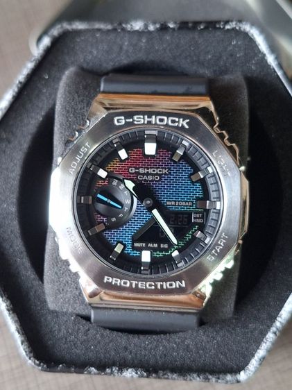 ขายนาฬิกาข้อมือ ยี่ห้อ casio g shock รุ่น GM 2100RW 1ADR ของแท้ สภาพใหม่  รูปที่ 2