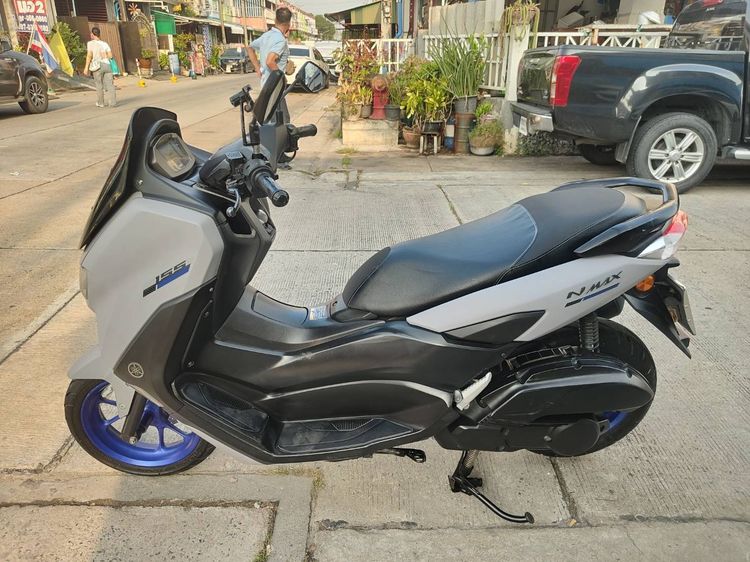 🛵ยังไงก็ขาย NMAX-155 ปี 65 เครื่องดี สีสวย สตาร์ทมือ กุญแจรีโมท เล่มชุดโอนครบ+เปลี่ยนถ่ายน้ำมันเครื่องฟรี ส่งฟรี30 ก.ม รูปที่ 2