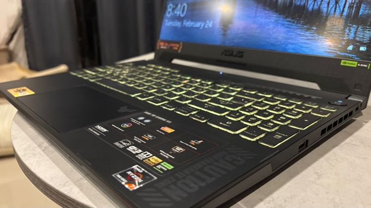 ขาย ASUS TUF Gaming A15 (FA507) โน้ตบุคเกมมิ่ง สภาพสวย อุปกรณ์ครบกล่อง ประกันเหลือถึงปี 2027 ผ่อนได้ รูปที่ 5