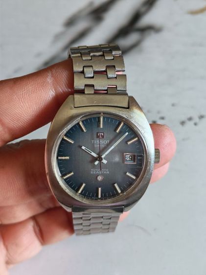 ขายตามสภาพ นาฬิกา Tissot Seastar Automatic ซึ่งเป็นนาฬิกาวินเทจจากช่วงปี 1970 
รายละเอียดสินค้า
แบรนด์: Tissot
รุ่น: Seastar 