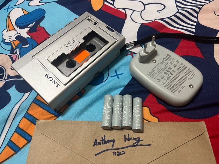 เครื่องเล่นเทป Sony tcm-141 Jp ระบบปกติ เปิดฝาเล่นเทปได้