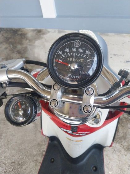 ขายyamaha Fino ปี2012เครื่องดีสตาร์มือเท้าภาษิขาดแต่ไม้เกินเอกสารพร้อมโอนขาย11900รถอยู่ตำบลราษฏร์นิยม อำเภอไทรน้อย จังหวัดนนทบุริ0966760531 รูปที่ 2