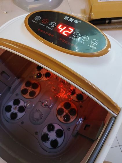 ถังสปาเท้า พับเก็บได้ รูปที่ 8