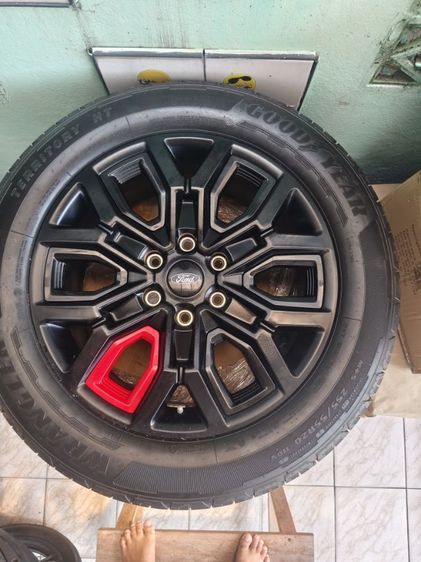 แม็กซ์พร้อมยางถอดจาก Ford Everest ปี2025 วิ่งลองพื้น50กิโลเมตร สภาพดีมากพร้อมขายตามรูปเลย รูปที่ 6