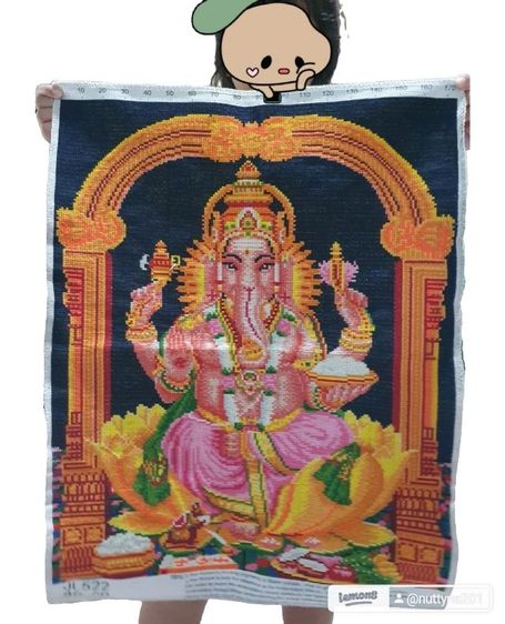 ภาพปักครอสติชพระพิฆเนศวร