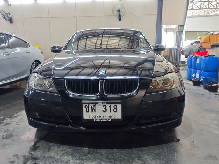 BMW Series 3 2006 318i Sedan เบนซิน ไม่ติดแก๊ส เกียร์อัตโนมัติ ดำ รูปที่ 2