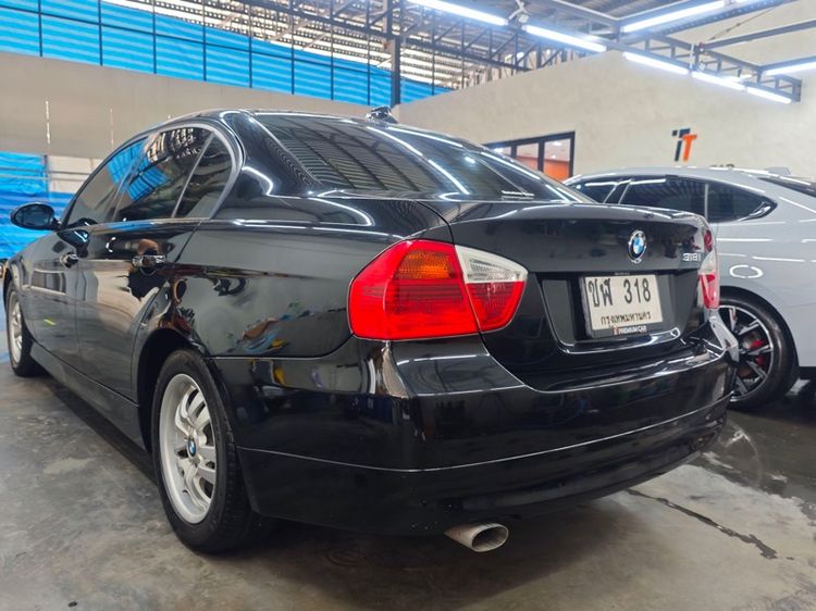 BMW Series 3 2006 318i Sedan เบนซิน ไม่ติดแก๊ส เกียร์อัตโนมัติ ดำ รูปที่ 4