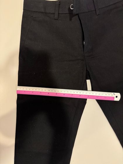 กางเกงขายาวใส่ทำงาน นักศึกษาเอว 30 รูปที่ 3