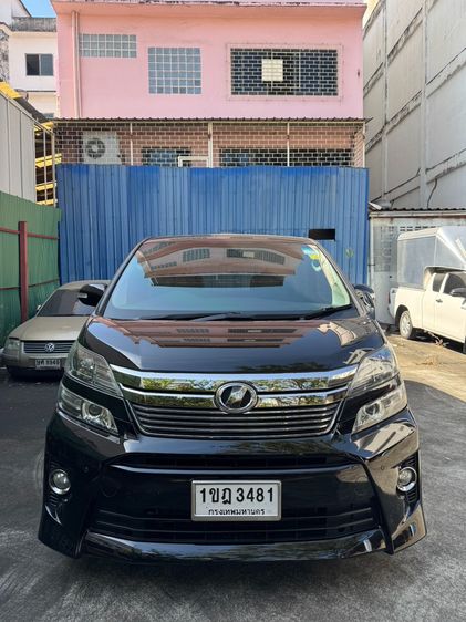 Toyota Vellfire 2008 2.4 V Utility-car เบนซิน LPG เกียร์อัตโนมัติ ดำ รูปที่ 4