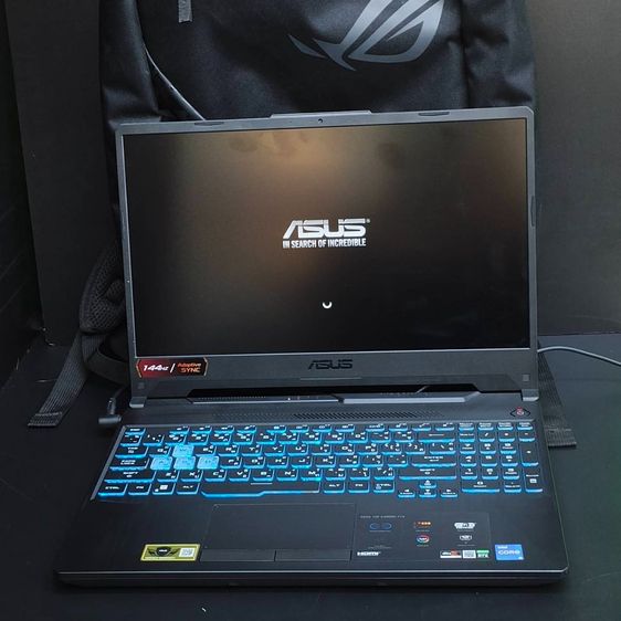 ASUS TUF Gaming F15 i5-11400H RTX3050 จอ 144Hz SSD 512GB ครบชุดพร้อมเป้ ROG รูปที่ 2