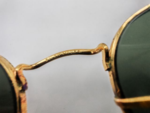 แว่นตา​ Ray ban​ Round​ metal​ usa.​ ขนาด49 รูปที่ 10