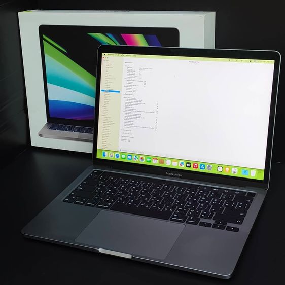 MacBook Pro 13” M1 (8GB 256GB) Retina แบตสุขภาพ 96 ครบกล่อง
