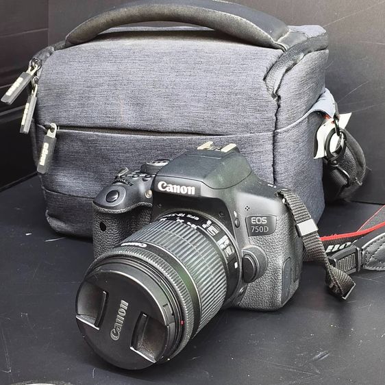 Canon EOS 750D + เลนส์ 3 ตัว (10-22mm USM  18-55mm IS  50mm f1.4) ครบชุด พร้อมกระเป๋า รูปที่ 2