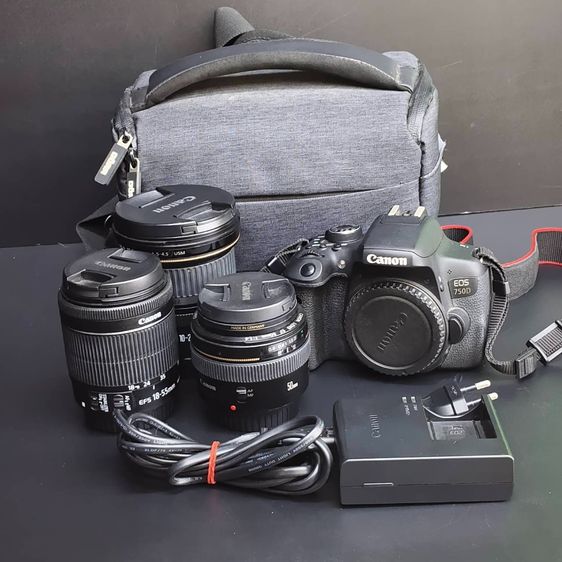 Canon EOS 750D + เลนส์ 3 ตัว (10-22mm USM  18-55mm IS  50mm f1.4) ครบชุด พร้อมกระเป๋า รูปที่ 5