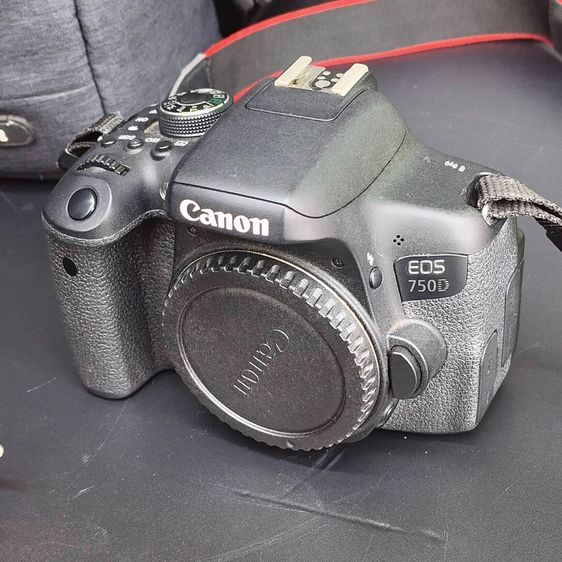 Canon EOS 750D + เลนส์ 3 ตัว (10-22mm USM  18-55mm IS  50mm f1.4) ครบชุด พร้อมกระเป๋า รูปที่ 8