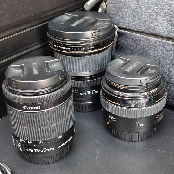 Canon EOS 750D + เลนส์ 3 ตัว (10-22mm USM  18-55mm IS  50mm f1.4) ครบชุด พร้อมกระเป๋า รูปที่ 6