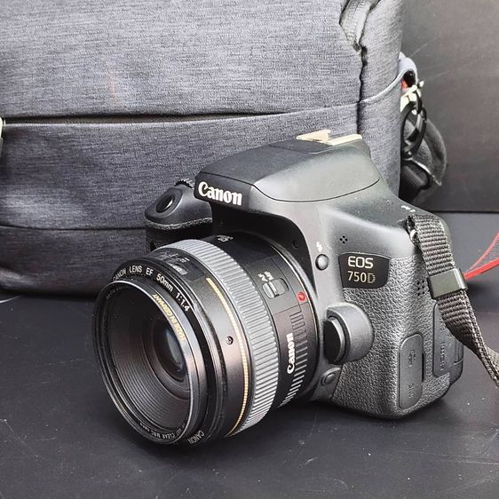 Canon EOS 750D + เลนส์ 3 ตัว (10-22mm USM  18-55mm IS  50mm f1.4) ครบชุด พร้อมกระเป๋า รูปที่ 16