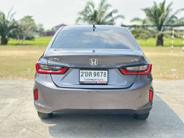 Honda City 2021 1.0 S Sedan เบนซิน ไม่ติดแก๊ส เกียร์อัตโนมัติ เทา รูปที่ 3