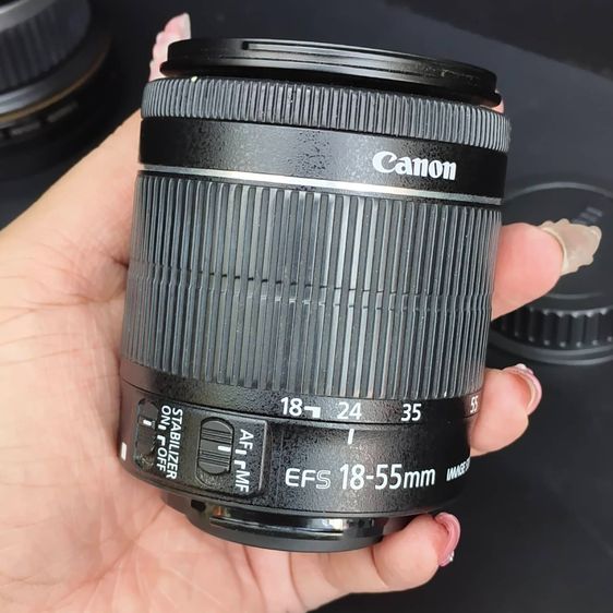 Canon EF-S 18-55mm f 3.5-5.6 IS STM เลนส์คิทแท้ กันสั่น โฟกัสเงียบ ใช้ได้กับกล้อง Canon APS C รูปที่ 4
