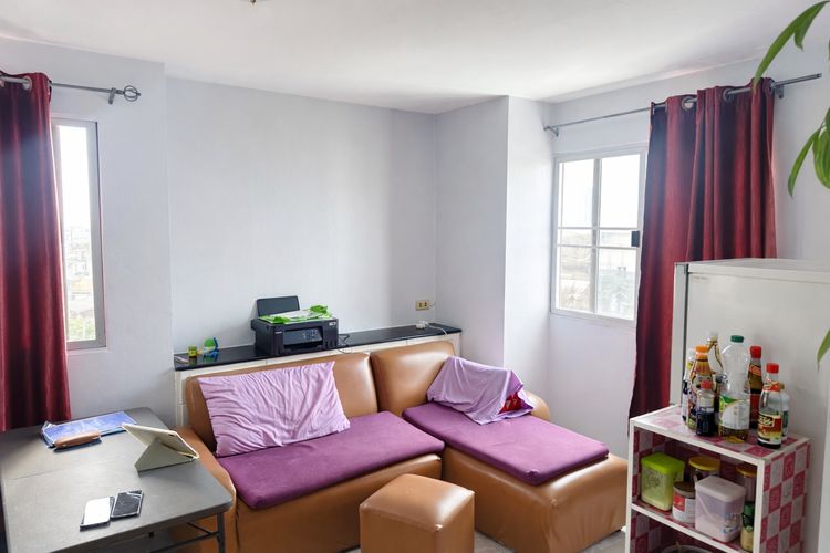 มีบางส่วน ขายสุขสวัสดิ์ โมเดิร์น คอนโดวิลล์ ชั้น 8 ห้องมุม วิวสะพานภูมิพล พร้อมผู้เช่า ราคาดี