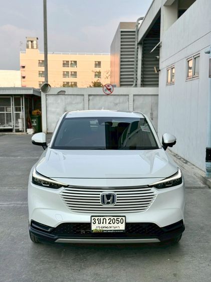 Honda HR-V 2022 1.5 EL e:HEV Utility-car ไฮบริด ไม่ติดแก๊ส เกียร์อัตโนมัติ ขาว รูปที่ 2
