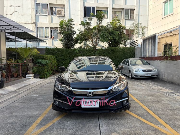 Honda Civic 2020 1.8 E i-VTEC เบนซิน เกียร์อัตโนมัติ ดำ รูปที่ 2