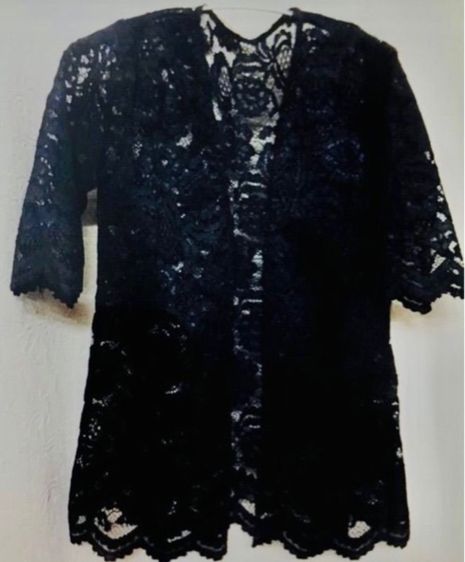 แขนสั้น เสื้อแจ็คเก็ต | เสื้อคลุม เสื้อคลุม ผ้าลูกไม้ ของใหม่
