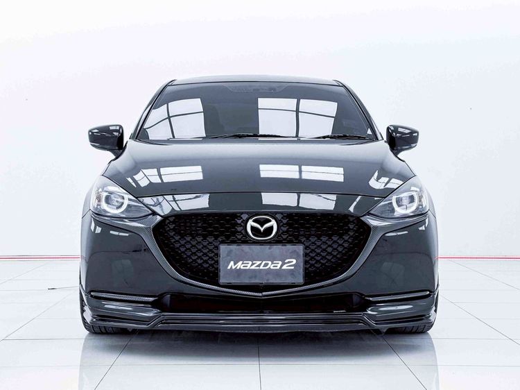 Mazda Mazda 2 2021 1.3 Skyactiv-G S Leather Sedan Sedan เบนซิน ไม่ติดแก๊ส เกียร์อัตโนมัติ ดำ รูปที่ 3