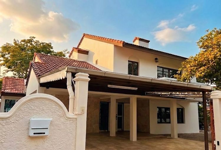 ขายบ้าบ้านเดี่ยวหลังมุม 105 ตร.ว. หมู่บ้านปิ่นเกล้า การ์เด้นท์ ซิตี้ ติดถนนพุทธมณฑลสาย 2