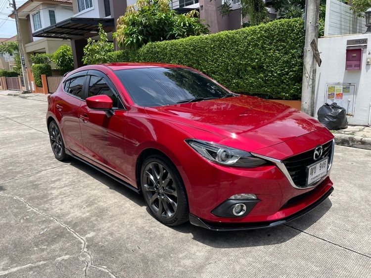 Mazda Mazda3 2014 2.0 Maxx Sports Sedan เบนซิน ไม่ติดแก๊ส เกียร์อัตโนมัติ แดง รูปที่ 4