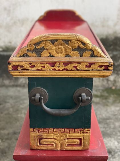 รางระนาดเหล็กเก่าโบราณลายจีน รูปที่ 3