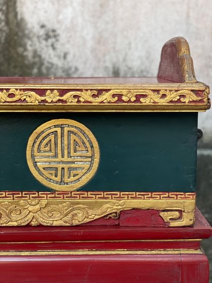 รางระนาดเหล็กเก่าโบราณลายจีน รูปที่ 6