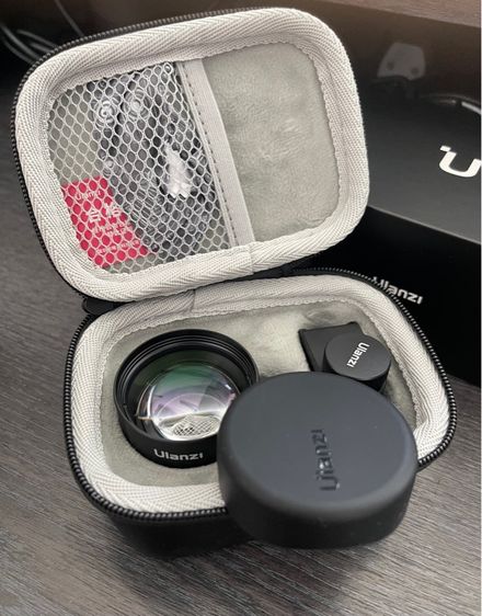 Ulanzi CL003 Macro Lens 75mm เลนส์มาโคร เลนส์ซูม ถ่ายระยะใกล้ 10X พร้อมคลิปหนีบและกระเป๋า รูปที่ 2