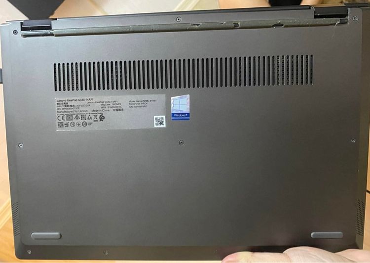 💻 โน้ตบุ๊ก Lenovo IdeaPad C340-14API พับได้ 360 องศา (Windows 11) รูปที่ 7